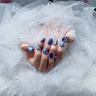 ネイル パーツ全部¥110 サロンミミのネイルデザイン