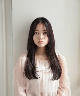 ロング 天王寺美容室/カット モデル募集/miiaのヘアスタイル