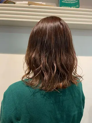 ミディアム カラー 💐パーソナルカラー /市橋加菜💐のヘアスタイル