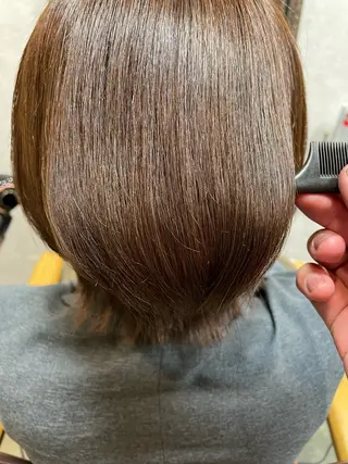 ショート カラー 三川 啓英 / 縮毛矯正/髪質改善のヘアスタイル