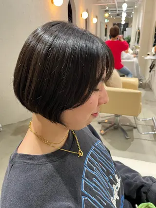 ショート ハイトーンカラー🩵 耳ツボジュエリー👂のその他イメージ