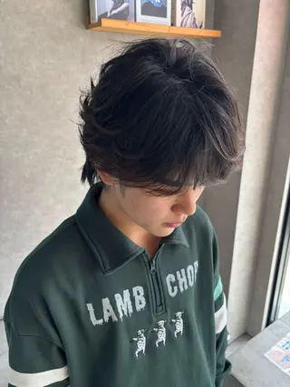 ショート メンズ 長谷川 湧のヘアスタイル