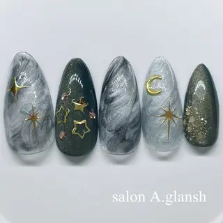 ネイル 肌質改善salon♪ 効果がわかる♪南森町のネイルデザイン