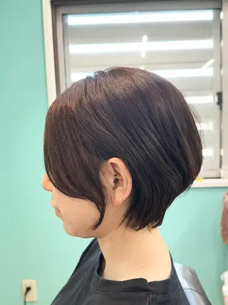 ショート カラー 柳井 健太のヘアスタイル