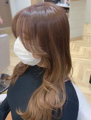 ロング 大人韓国ヘア🎀 しょうこLuanaのヘアスタイル