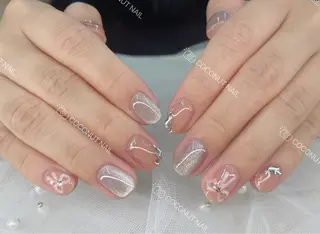 ネイル 神田 ココナッツのネイルデザイン