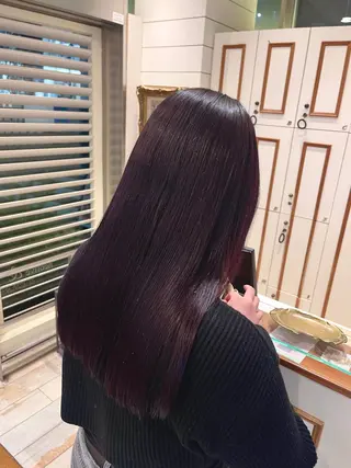 カラー Miwa🦋渋谷/ 透明感カラー/セットのヘアスタイル