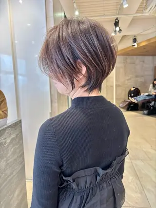 ショート 似合わせショート/ 小顔効果抜群/荒砂のヘアスタイル