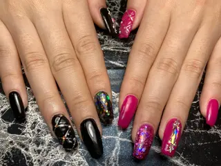 ミディアム ネイル ✴︎ Delightのネイルデザイン