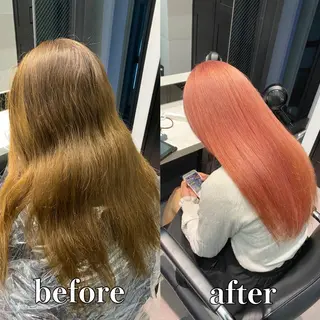 ロング カラー 🌈ブリーチ特化🌈 MINATOのヘアスタイル