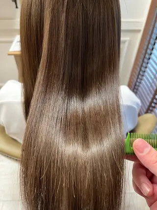 ロング 中村 由布紀のヘアスタイル