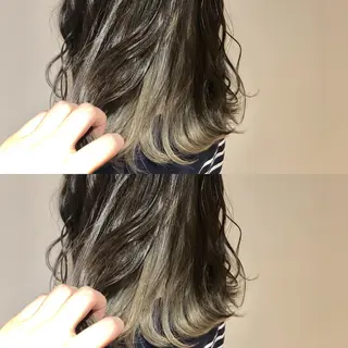 ミディアム カラー ♡美髪•艶髪♡砂川 なつきのヘアスタイル