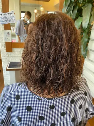 パーマ 井上 歩美のヘアスタイル