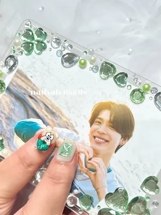 ネイル 原宿ネイル 推し活/ガーリー/のネイルデザイン