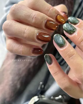 ネイル わたなべ ちかのネイルデザイン