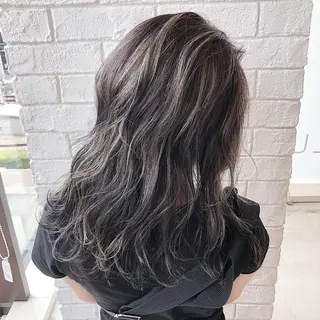 ミディアム カラー ノンダメージ髪質改善 カラー💎/KURAのヘアスタイル