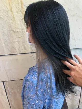 ロング カラー 髪質改善 MAKIのヘアスタイル