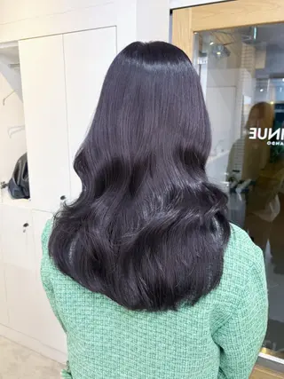 セミロング ♡表参道/透明感 カラー/AOI🪽♡のヘアスタイル