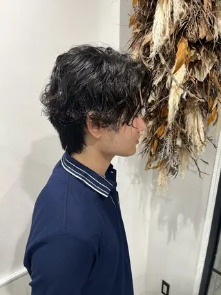 ショート パーマ 🖱️ナチュラルヘア 鍋谷美帆🖱️のヘアスタイル