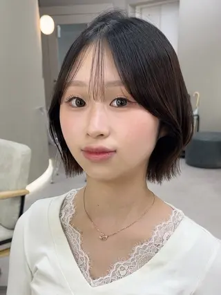 ショート くびれボブ🎀 くびれミディアム🎀のヘアスタイル