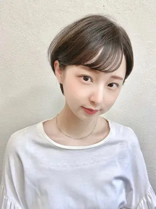 ショート カラー shiori ❤︎ /透明感カラーのヘアスタイル