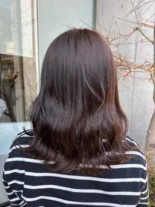 カラー 増渕 里奈のヘアスタイル