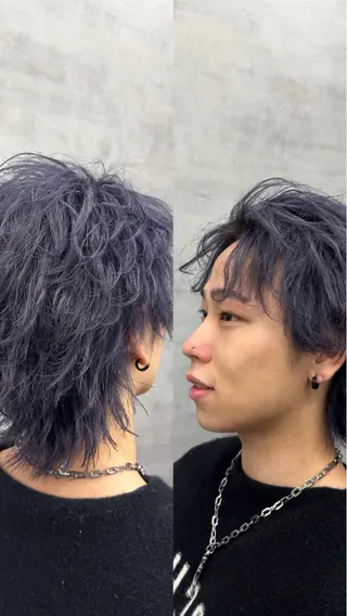 ショート カラー メンズヘア静岡 ✂︎Ryuheiのヘアスタイル