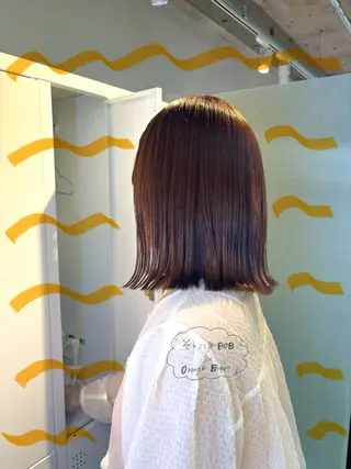 ミディアム カラー パーマ Kaho🌼/メンズ ニュアンスパーマのヘアスタイル