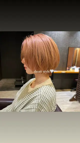 ショート レイヤーカット 甲子園口　RINのヘアスタイル