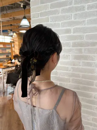 ロング ヘアアレンジ Topstylist YUKIのヘアスタイル
