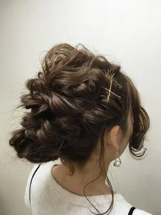 ヘアアレンジ yaya✂︎ 美髪/艶カラーのヘアスタイル