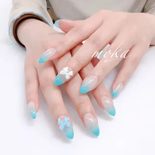 ネイル 胡蝶蘭レディースサロ ンNailMOKAのネイルデザイン