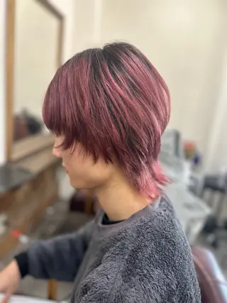 ショート カラー メンズ メンズパーマ 髪質改善☆有馬のヘアスタイル