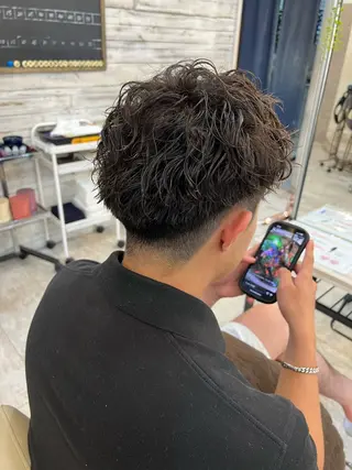 パーマ メンズ plaatje ハルトのヘアスタイル