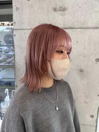 ショート ミルクティーベージュ /三村克彦のヘアスタイル