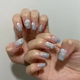 ネイル パラあり！フィルイン 美フォルムのネイルデザイン