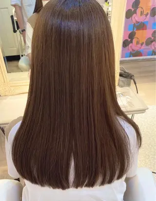 ロング すずき まゆのヘアスタイル