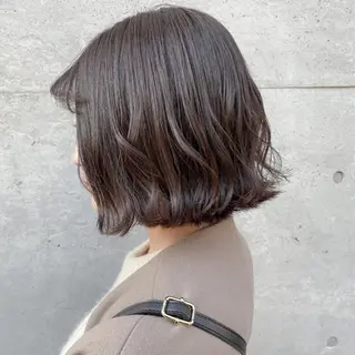 ミディアム カラー 【透明感、艶髪】西村 有司のヘアスタイル