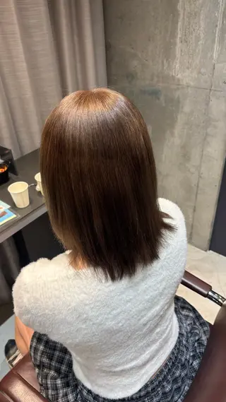 ミディアム 透明感🩷／艶髪 💗Misakiのヘアスタイル