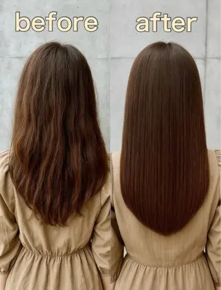 Bond Story りき カラーモデルのヘアスタイル
