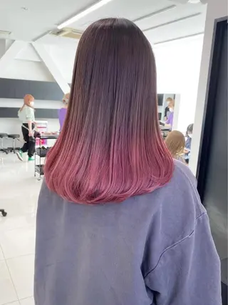 カラー ⭐️無料！カット モデル募集⭐️夕貴のヘアスタイル