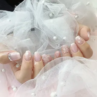 ネイル パーツ全部¥110 サロンミミのネイルデザイン