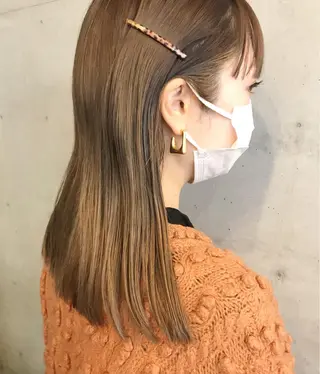 セミロング カラー HARU /stylistのヘアスタイル