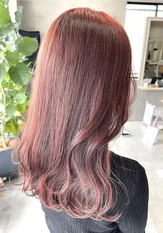 ミディアム カラー 一ノ瀬 暁のヘアスタイル