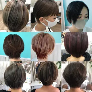ショート 🐆アンドウ チカコ🦓のヘアスタイル