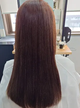 ロング 髪質改善・絹髪縮毛 矯正・TSUDAのヘアスタイル