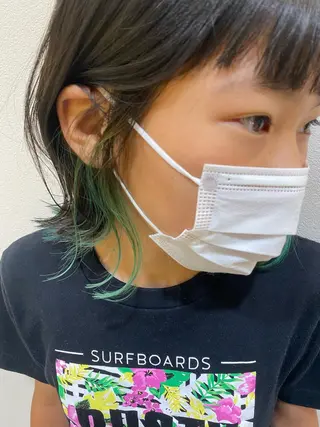 ショート カラー 駅チカ【ali'i】 アリイ花崎友美☘のヘアスタイル