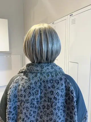 ショート 大宮レイヤーカット× 透明感カラー　rioのヘアスタイル