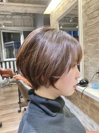 ショート マエダ マサシのヘアスタイル