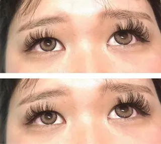 マツエク・マツパ La's Salonのマツエク・マツパデザイン
